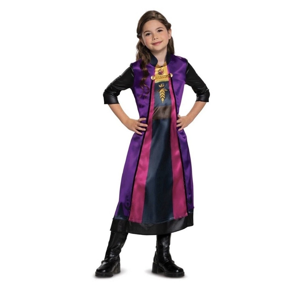 Disney Princess Frozen Queen Anna Halloween Costume Dress Toddler 3T-4T
